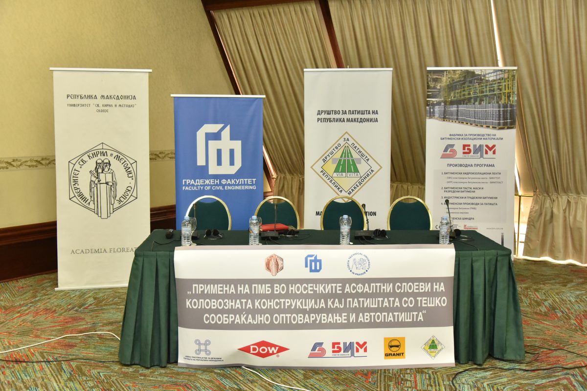 Presentation of the International Scientific Project: “APPLICATION OF PMB IN BINDING ASPHALT LAYERS OF PAVEMENT STRUCTURES FOR HEAVILY TRAFFICKED ROADS AND HIGHWAYS”