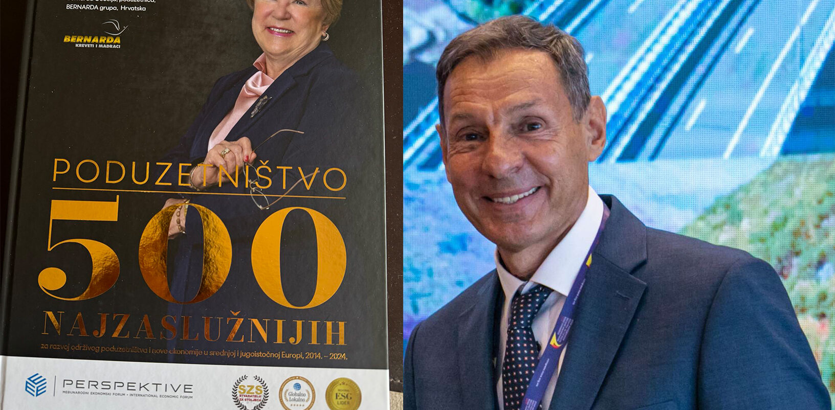 Mr. Stojanche Stojanov, Chairman of the Board of Directors of BIM AD Sveti Nikole, featured in the Monograph “Top 500 Leading Contributors to the Development of Sustainable Entrepreneurship and New Economies in Central and Southeastern Europe 2014–2024”