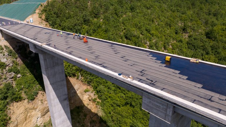 Битуменска хидроизолација Вијадукти, Експресен пат А2, Крива Паланка – Длобочица, ГРАНИТ